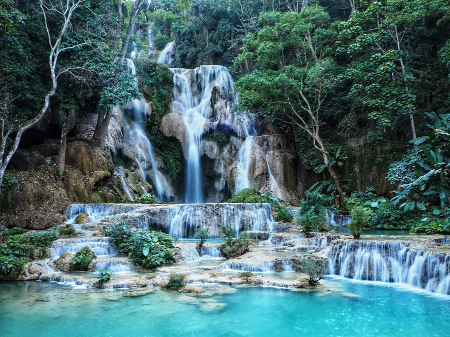 Kuang Si Waterfall