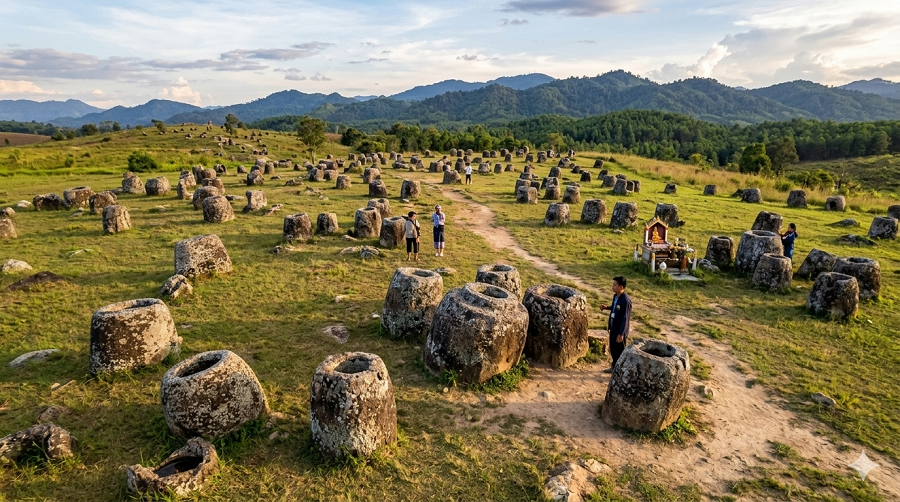 Plain of Jars Laos